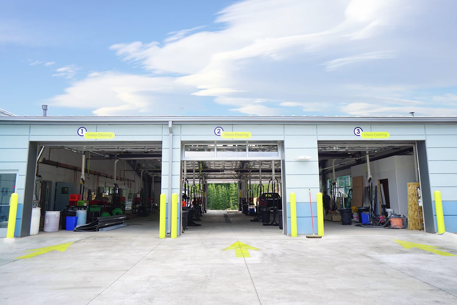Car Wash Roofing